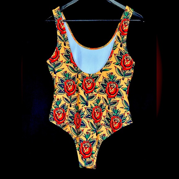 One piece tattoo swimsuit - Picture 7 of 7